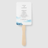 のファンモダンの結婚セット。 ハンドファン (裏面)