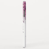 *~*のフェミニンな花のマゼンタのアジサイの水彩画 Case-Mate iPhoneケース (裏面/右)