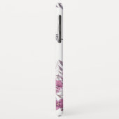 *~*のフェミニンな花のマゼンタのアジサイの水彩画 Case-Mate iPhoneケース (裏面/左)