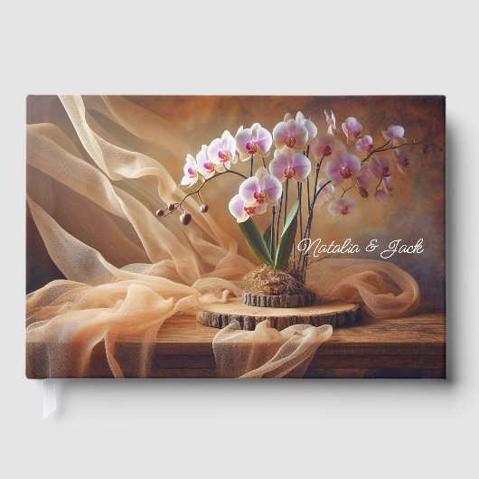 のフォイル結婚ゲストブック ゲストブック (正面)