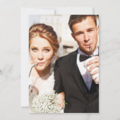 のフォレストグリーンリーフ結婚サンキューカード サンキューカード (裏面)