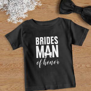 のブライダルパーティ結婚Tシャツの名誉の贈与者 ベビーTシャツ