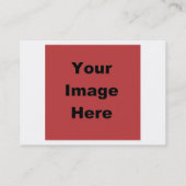 ♥のブランク-あなた自身のギフトを作成して下さい 名刺 (裏面)