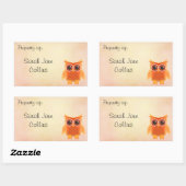 のプロパティ – 学校ラベル 長方形シール (シート)