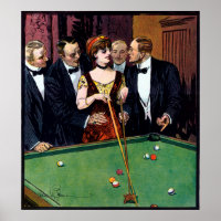 のプ遊ール・ヴィンテージのポスター