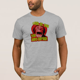 のベビーのゴリラ見て下さい! Tシャツ
