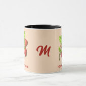 のベリー感じグッドストロベリーモノグラム マグカップ (中央)