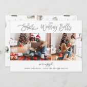 のベル結婚ス写真数々の婚約カード (正面/裏面)