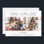 のベル結婚ス写真数々の婚約カード<br><div class="desc">休日やクリスマスや婚約の応援とユーモアを送信結婚あなたの（銀ではない）ベルのフォト婚約フォトカード数々の。</div>
