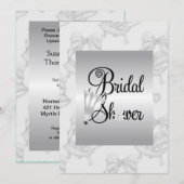 のベル結婚ズブライダルシャワー招待状 招待状 (正面/裏面)