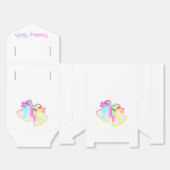 のベル結婚ズホワイト フェイバーボックス (見開き)