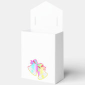 のベル結婚ズホワイト フェイバーボックス (見開き)