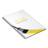 のペイ絵画ントサービス会社ブラシイエロー ノートブック (右側)