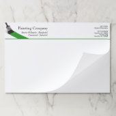 のペイ絵画ントサービス会社ブラシグリーン ペーパーパッド (折り畳み)