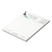 のペイ絵画ントサービス会社ブラシパステルミント ノートパッド (回転)