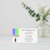 のペイ転がタリスト白い名刺 名刺 (スタンド正面)