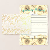 のホイル結婚エンクロージャカード – ライリー 箔カード (ディスプレー)