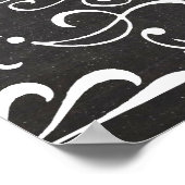 のポスターの後ずっと楽し結婚く黒板 ポスター (角)