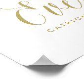 のポスターの後結婚で幸せに |金ゴールド ポスター (角)