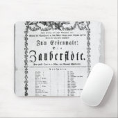 `のポスター広告魔法のFlute マウスパッド (マウス)