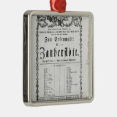 `のポスター広告魔法のFlute メタルオーナメント (右)