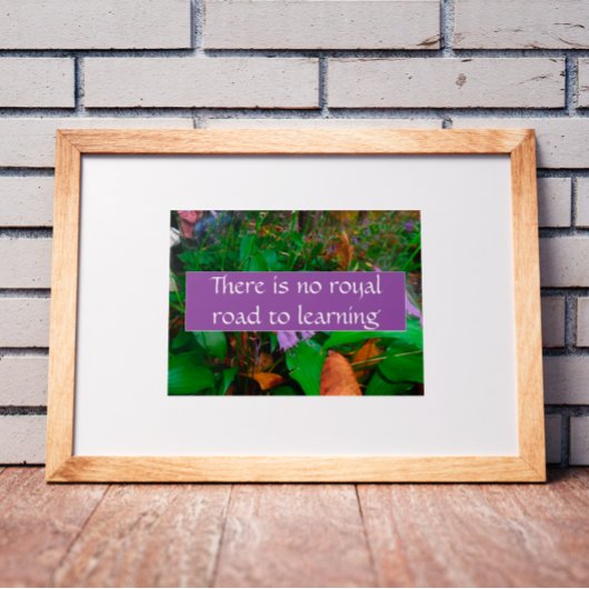 のポスター王室のへの道は学ない ポスター