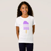 〜のポップ・アートのクールA Tシャツ (正面フル)