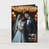 のマガ結婚ジンカバー招待状 招待状 (正面)