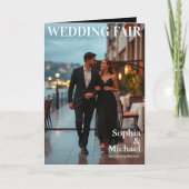 のマガ結婚ジンカバー招待状 招待状 (正面)