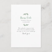 のマップ結婚エンクロージャカード – Custom Design Tara エンクロージャーカード (裏面)