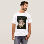 のミニチュアポートレートが付いているGresleyの宝石、 Tシャツ (正面フル)