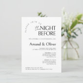 のミニマルリハ結婚ーサルテンプレート 招待状 (スタンド正面)