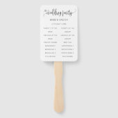 のミニマル結婚ファン計画 ハンドファン (裏面)