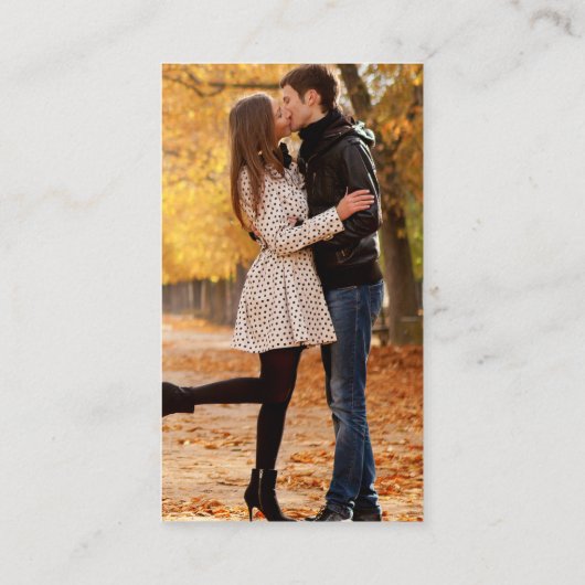 のミニマ結婚リストシンプルQR写真RSVP Kraft エンクロージャーカード (裏面)