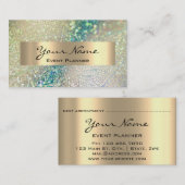 のメイク結婚アップアーティストCOUCH GREEN自筆証書 予約カード (正面/裏面)