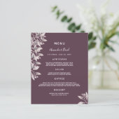 のメニュ結婚ーカシス紫色の植物性ほこりっぽいバラ (スタンド正面)