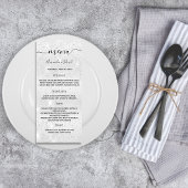 のメニュ結婚ーシルバーグリッターディナー ラックカード