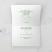 ～のメモ感謝してい。 サンキューカード (内部)