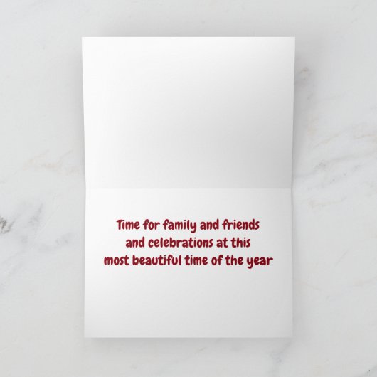 **のメリー楽しい格言 シーズンカード (内部)