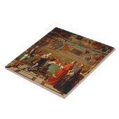 のメンバーの前のガリレオ・ガリレイ(1564-1642年) タイル (側面)