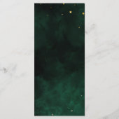 のメ結婚ニューダークグリーン魔法金ゴールド メニュー (裏面)