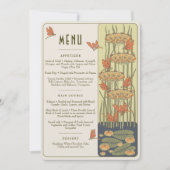 のメ結婚ニュービクトリアンドリームトンフライ 招待状 (正面)