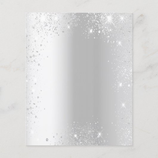 のメ結婚ニュー銀ブルゴーニュのピンクの花 チラシ (裏面)