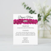 のメ結婚ニュー – 明るい赤紫色蘭ホワイト –  (スタンド正面)