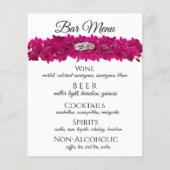 のメ結婚ニュー – 明るい赤紫色蘭ホワイト –  (裏面)