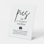 のモダンカメラの写真または発生しなかった場合 台座サイン (正面)