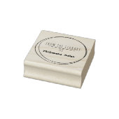 ～のモダン図書室からのミニマル ラバースタンプ (スタンプ)