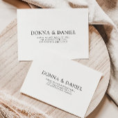 のモダン封結婚筒住所テンプレート