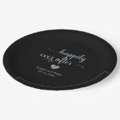 のモダン後ずっと楽し結婚く ペーパープレート (アングル)