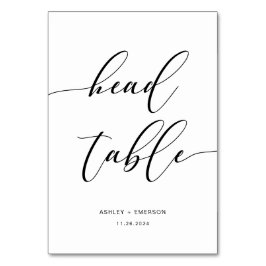 のモダン素朴テーブル番号ヘッドテーブル テーブルナンバー